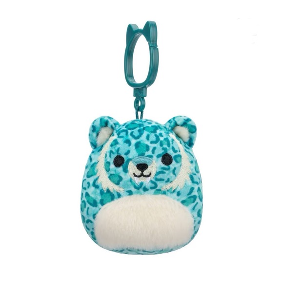 NWT 3.5” Griffin the Saber-tooth Tiger Squishmallow Clip - Picture 3 of 5